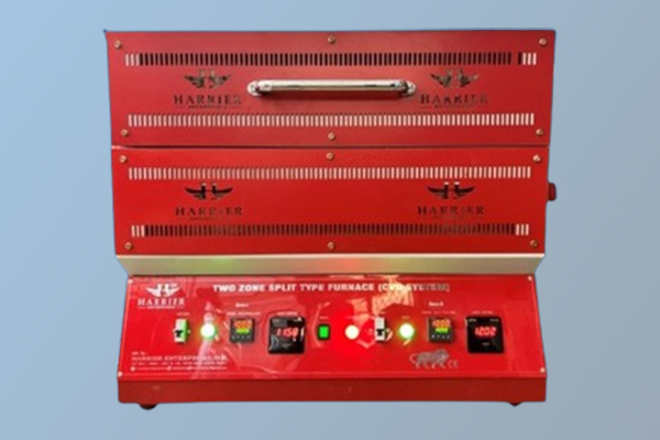 Two Zone High Temp. Tube Furnace 1700°C